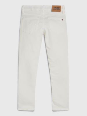 tommy hilfiger white jeans