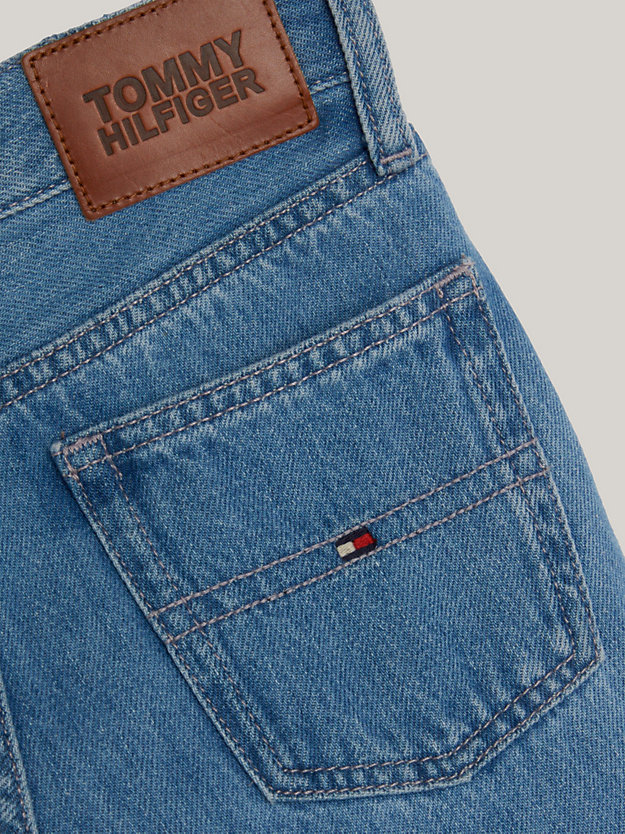 DRIP Flared Bleached Detail Jeans for girls TOMMY HILFIGER