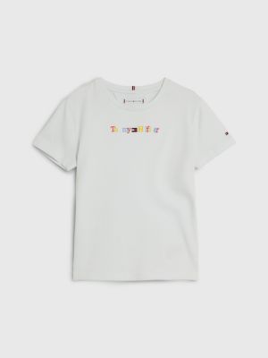 tommy hilfiger rainbow shirt