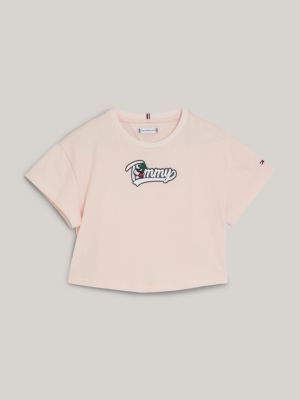 forværres Langt væk Køb Vintage Jersey Logo T-Shirt | PINK | Tommy Hilfiger