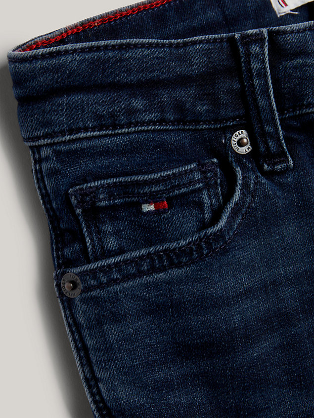 denim essential nora skinny jeans voor meisjes - tommy hilfiger