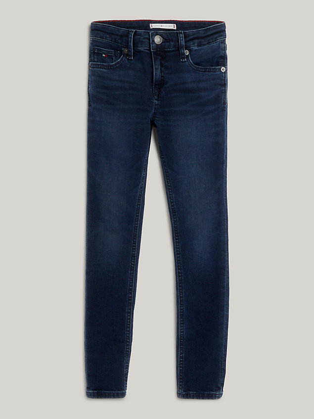 denim essential nora skinny jeans voor meisjes - tommy hilfiger