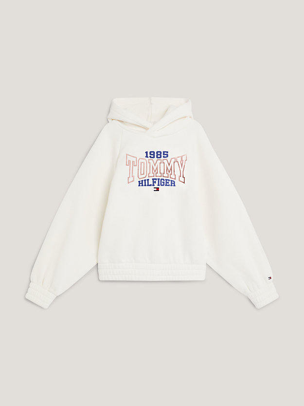 1985 Collection Varsity Logo Hoody | WHITE | Tommy Hilfiger