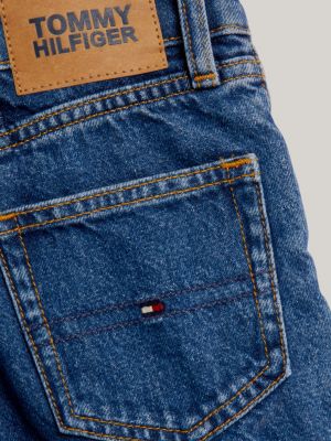 Girlfriend Fit Jeans-Shorts mit mittelhohem Bund | Denim | Tommy Hilfiger