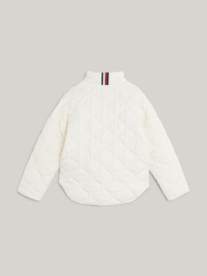 Tommy hilfiger white hot sale puffer jacket