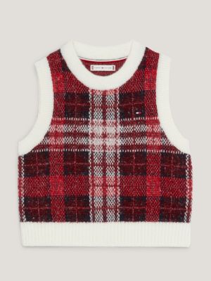 Tommy hilfiger on sale plaid vest