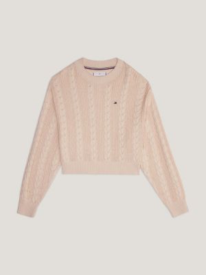 Tommy hilfiger cropped online jumper