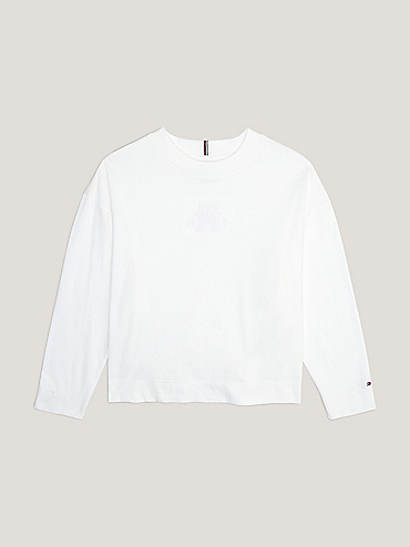 Back Logo Archive Fit T-Shirt | White | Tommy Hilfiger