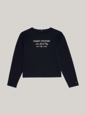 Long sleeve shop tommy hilfiger top