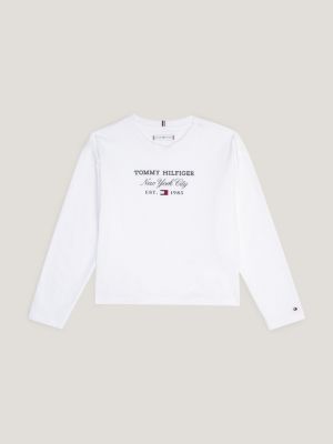Back Logo White Hilfiger Archive | Tommy Fit T-Shirt 