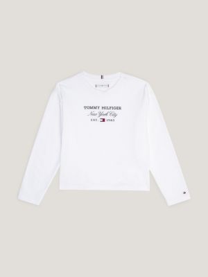 Back Logo Archive Fit T-Shirt | White | Tommy Hilfiger