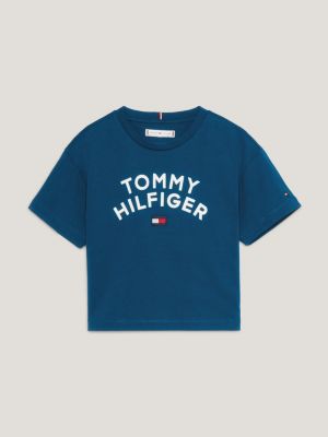 Hilfiger Monotype Logo T-Shirt | Green | Tommy Hilfiger