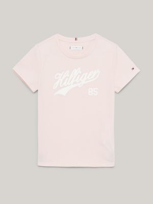 CAMISETA CON LOGO BRILLANTE NIÑA TOMMY HILFIGER