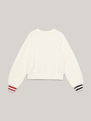 Tommy hilfiger relaxed fit hot sale sweatshirt