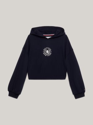 Tommy hilfiger cheap crest logo hoodie