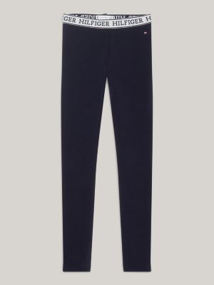 Hilfiger Monotype Super Skinny Full Length Leggings, Blue