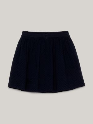 Blue and black deals skirt