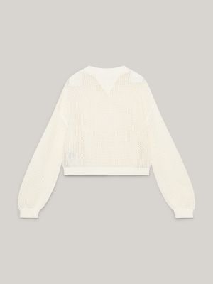 Pull Fille GAP - Beige Moyen, Taille M, Cardigan, Occasion Très Bon état