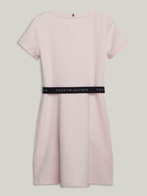 Pink tommy cheap hilfiger dress