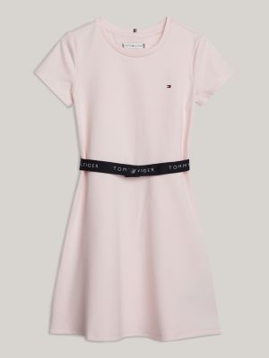 TOMMY HILFIGER NIÑA VESTIDO WASHED CRIMSON – Poppy's