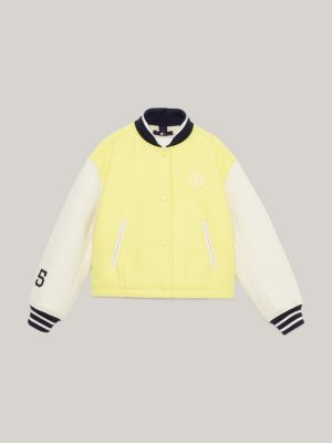 Tommy hilfiger outlet yellow bomber jacket