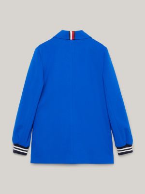 Hilfiger Monotype zweireihiger Blazer | Blau | Tommy Hilfiger