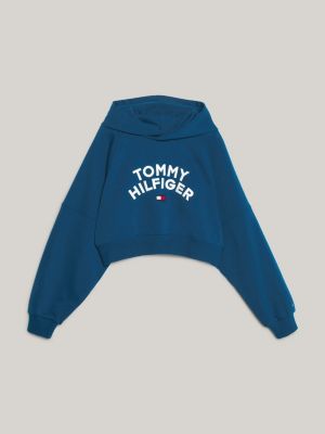  Tommy Hilfiger Sudadera con capucha Performance Zip para mujer,  azul jaspeado True : Ropa, Zapatos y Joyería