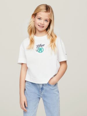 Girl tommy on sale hilfiger shirts