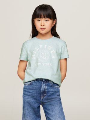 Las mejores ofertas en Tamaño de niña Tommy Hilfiger L manga corta Tops,  camisas y camisetas para Niñas