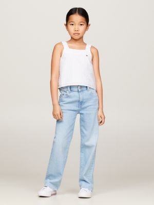 Girls' Tops & T-Shirts | Tommy Hilfiger® UK