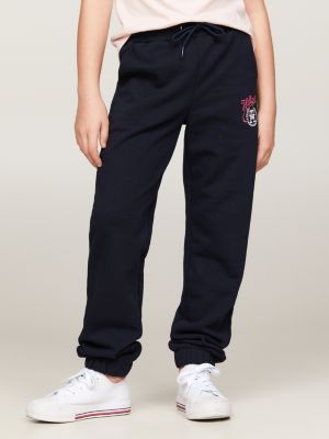 Varsity TH Crest Logo Joggers, Blue