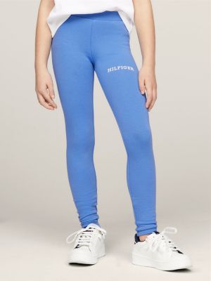 Tommy Hilfiger Sport Hw Chevron Legging Blue –