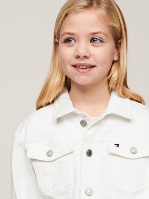 Tommy hilfiger girls denim clearance jacket