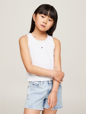 Tommy Hilfiger Big Girls 7-16 Short-Sleeve Tommy Circle T-Shirt