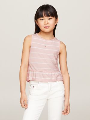 Tommy hilfiger girls hot sale crop top