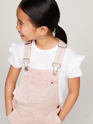 Girls Indigo Denim Dungaree (3129980)