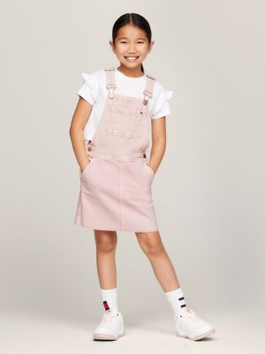 Girls Dungaree Dress : : Clothing & Accessories