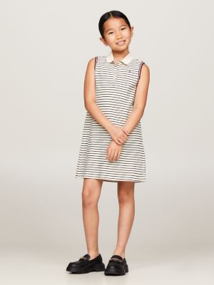 TOMMY HILFIGER NIÑA VESTIDO WASHED CRIMSON – Poppy's