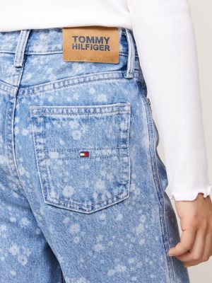 Floral Wide Leg Jeans | Denim | Tommy Hilfiger 