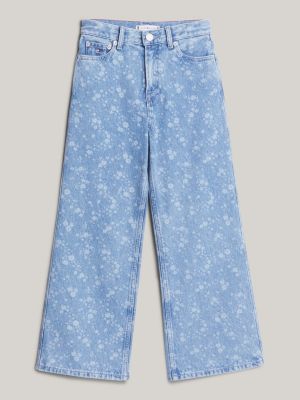 Floral Wide Leg Jeans | Denim | Tommy Hilfiger 