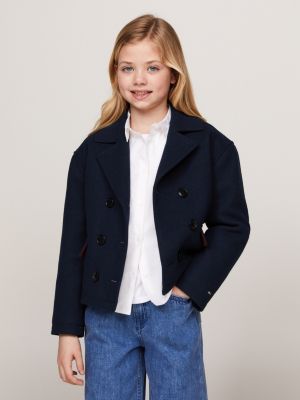 Peacoat for girls on sale