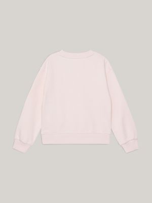 TH Established Essential Sweatshirt Rosa Tommy | Hilfiger 