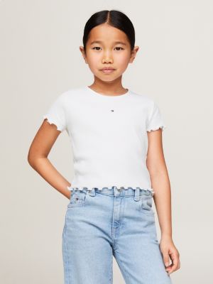 Girls' Tops & T-shirts | Tommy Hilfiger® SI