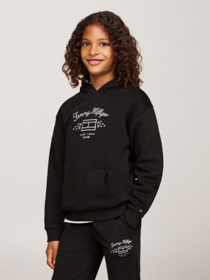 Girls tommy hilfiger hoodie hotsell