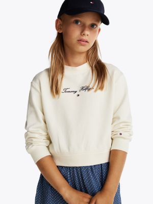 robe sweat à motif foulard plusieurs couleurs pour filles tommy hilfiger