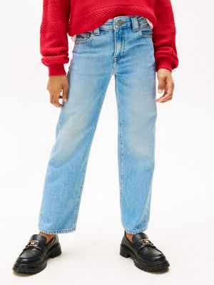 blue girlfriend jeans for girls tommy hilfiger