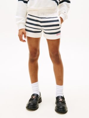 multi relaxed sweat shorts for girls tommy hilfiger