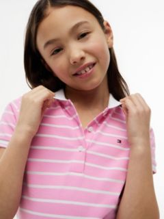 Essential Regular Fit Tipped Polo Shirt — Pink 3