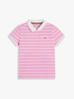 Essential Regular Fit Tipped Polo Shirt — Pink 5
