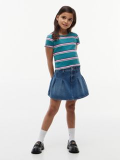 Essential Ruffle Ribbed Extra Slim Top — Green 2